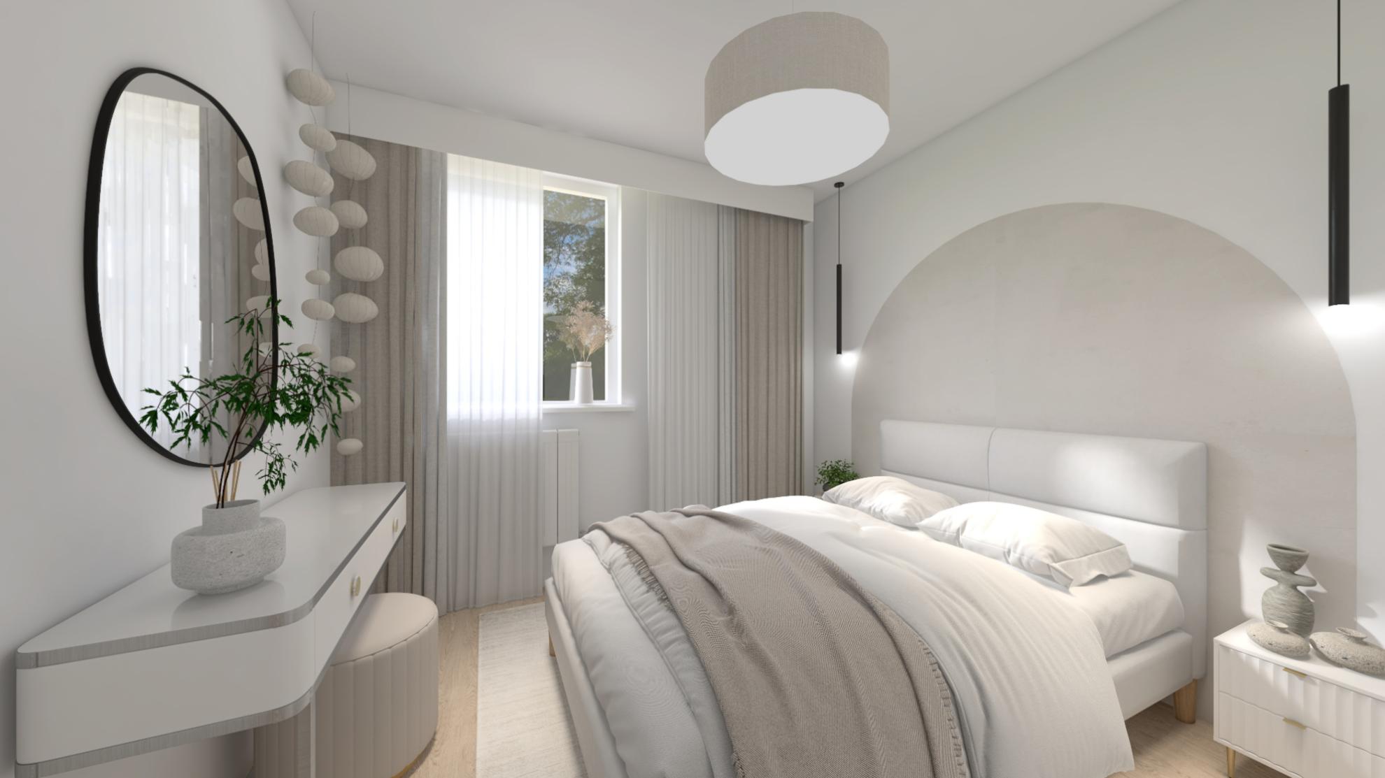 Mieszkanie w stylu japandi